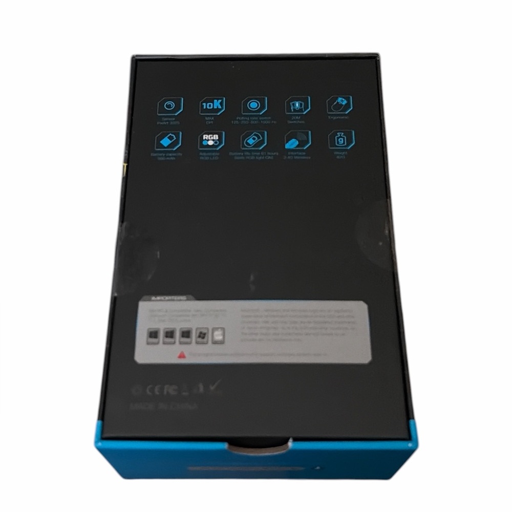 Razeak RM-X33 Wireless Gaming Mouse 10000 DPI RGB Honeycomb Lightweight - Picture 2 of 5